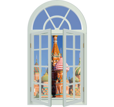Poster paisajes kremlin tridimensional - TenVinilo