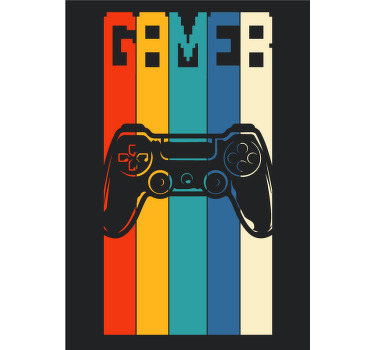 Gamer poster for teenager - TenStickers