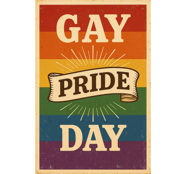 Poster zitat zum gay pride day - TenStickers