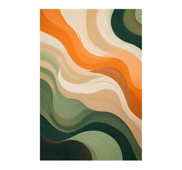 Art poster in multicolor pastels - TenStickers