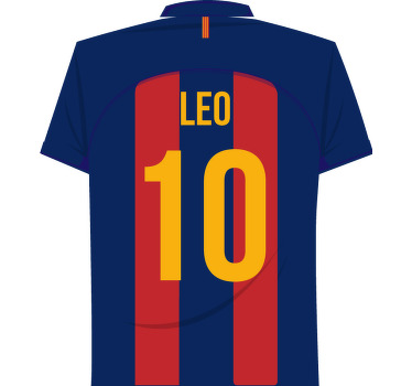 Football poster messi wall sticker - TenStickers