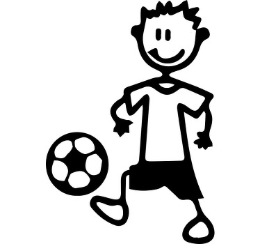 Poster fútbol jugador de fútbol - TenVinilo