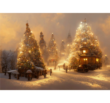 Nalepka zimske pravljice - TenStickers