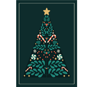 Tisk plakatov za božično drevo - TenStickers