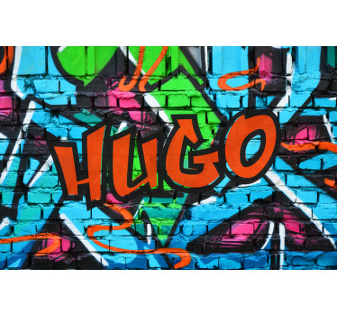 Poster Personalisiertes Graffiti - TenStickers
