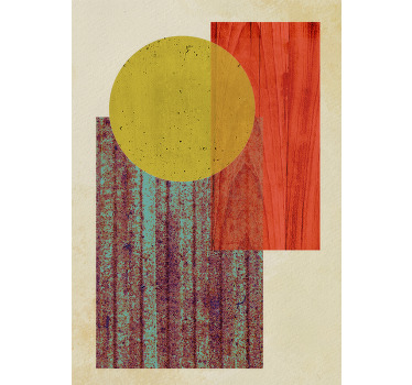 Original Bauhaus Geometrie Plakat - TenStickers