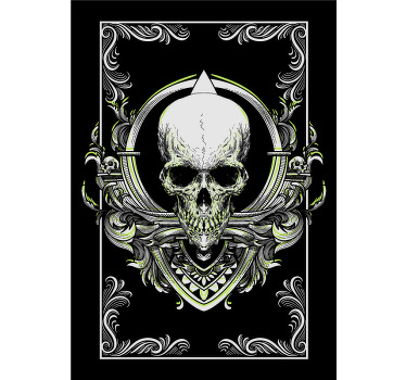 Gothic Skull poster print - TenStickers