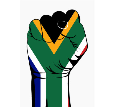 Poster Mandela zuidafrikaans - TenStickers