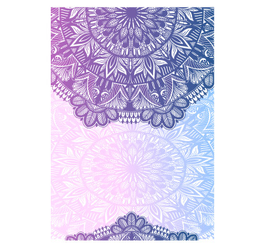 墙上的曼陀罗禅宗海报 - TenStickers