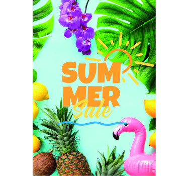 Summer Sale Vibes wall poster - TenStickers