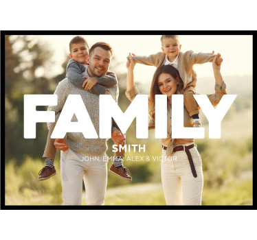 Familie foto Billeder til stue - TenStickers