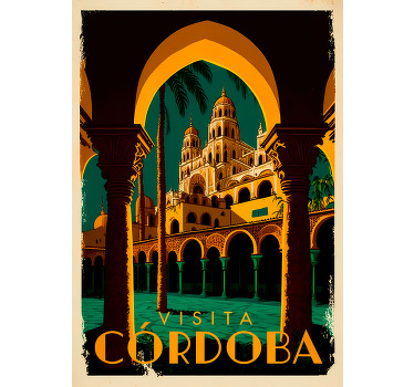 Poster ciudades "Visita a Córdoba" - TenVinilo
