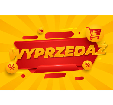Dekoracje ścienne promocja sprzedaży - TenStickers