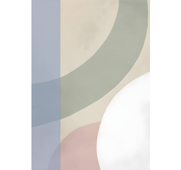 Farvepalet Abstrakt plakat - TenStickers