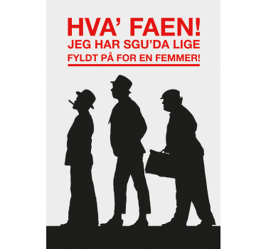 Citat af Olsen-banden plakat - TenStickers