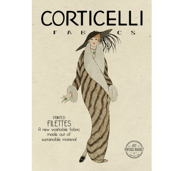 1920´s fashion Art Déco poster - TenStickers