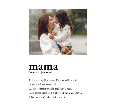 Poster sonstige Events mutter definition - TenStickers