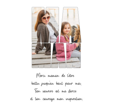 Poster événements merci maman - TenStickers