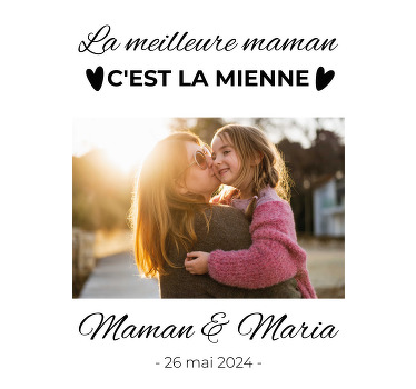 Poster événements la meilleure maman - TenStickers
