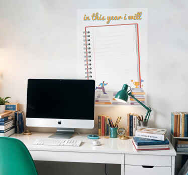 Plakat o ciljih leta - TenStickers