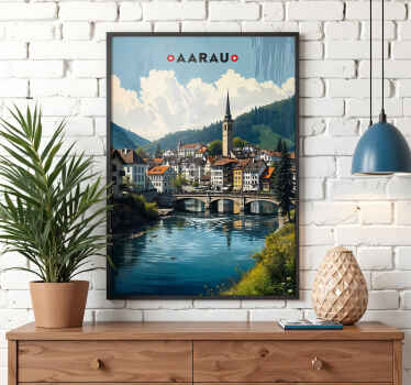 Poster Aarau - TenStickers