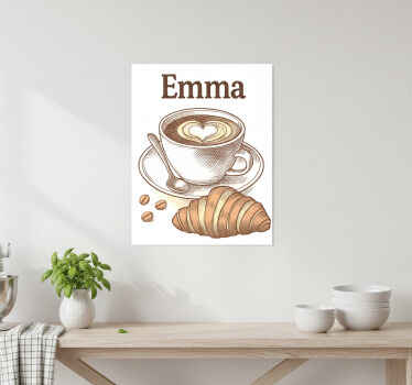 厨房宣传画个性化咖啡设计 - TenStickers