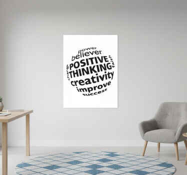 办公室宣传画助力信念提升 - TenStickers