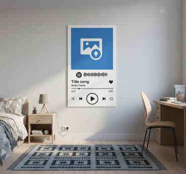 客厅海报适用于spotify canvas白色背景 - TenStickers
