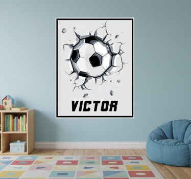 Nursery poster for breaking ball design - TenStickers