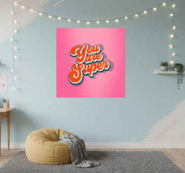 Poster chambre ado design citation super - TenStickers
