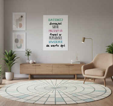 Plakat z frazą życie jest warte przeżycia - TenStickers