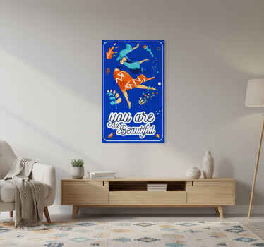 Quote poster you are so beautiful dancing - TenStickers