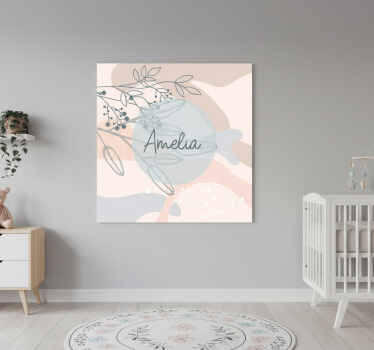 Personalisierte poster amelia's personalisierter druck - TenStickers