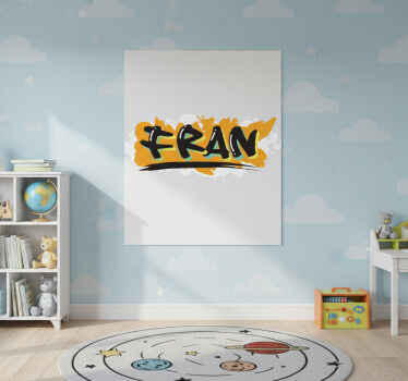 Personalisierte poster im fetten schriftstil - TenStickers