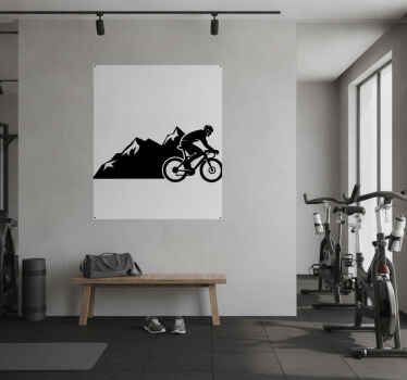 Poster ciclismo corrida de ciclismo - TenStickers