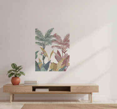Poster de plantas de terracota tropical - TenStickers