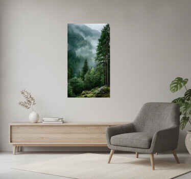 Poster árboles la opción melancólica - TenVinilo