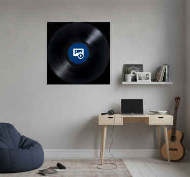 Poster musicales adhesivos personalizados de vinilo - TenVinilo
