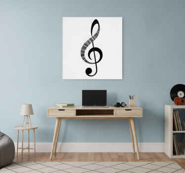 Poster musicales nota musical - TenVinilo