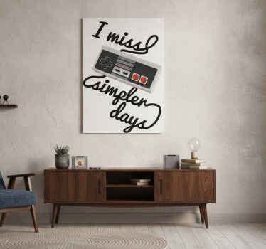 Poster vintage pegatinas frikis días más simples - TenVinilo