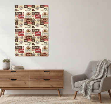 Poster vintage café retro - TenVinilo