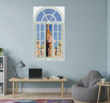 Poster paisajes kremlin tridimensional - TenVinilo