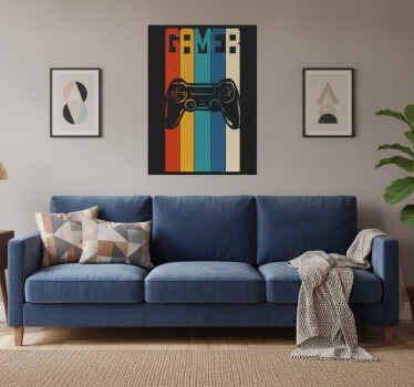 Gamer poster for teenager - TenStickers