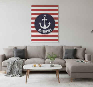 Poster for teenager customizable sailor anchor - TenStickers