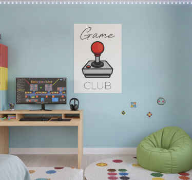 Video game poster for gaming community - TenStickers