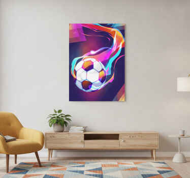 Poster fútbol y su pasión por el deporte - TenVinilo