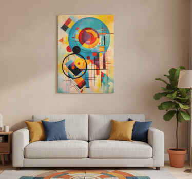 Art poster abstract expressionism print - TenStickers