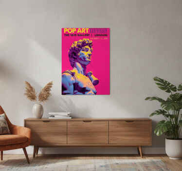 Art poster inspired by pop art exhibition - TenStickers