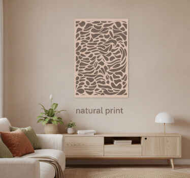 Poster art impression naturelle - TenStickers