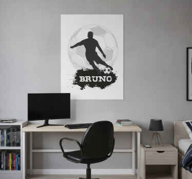 Football poster customisable football poster - TenStickers